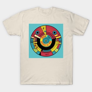 Vintage Pop Art Vinyl Records IV T-Shirt